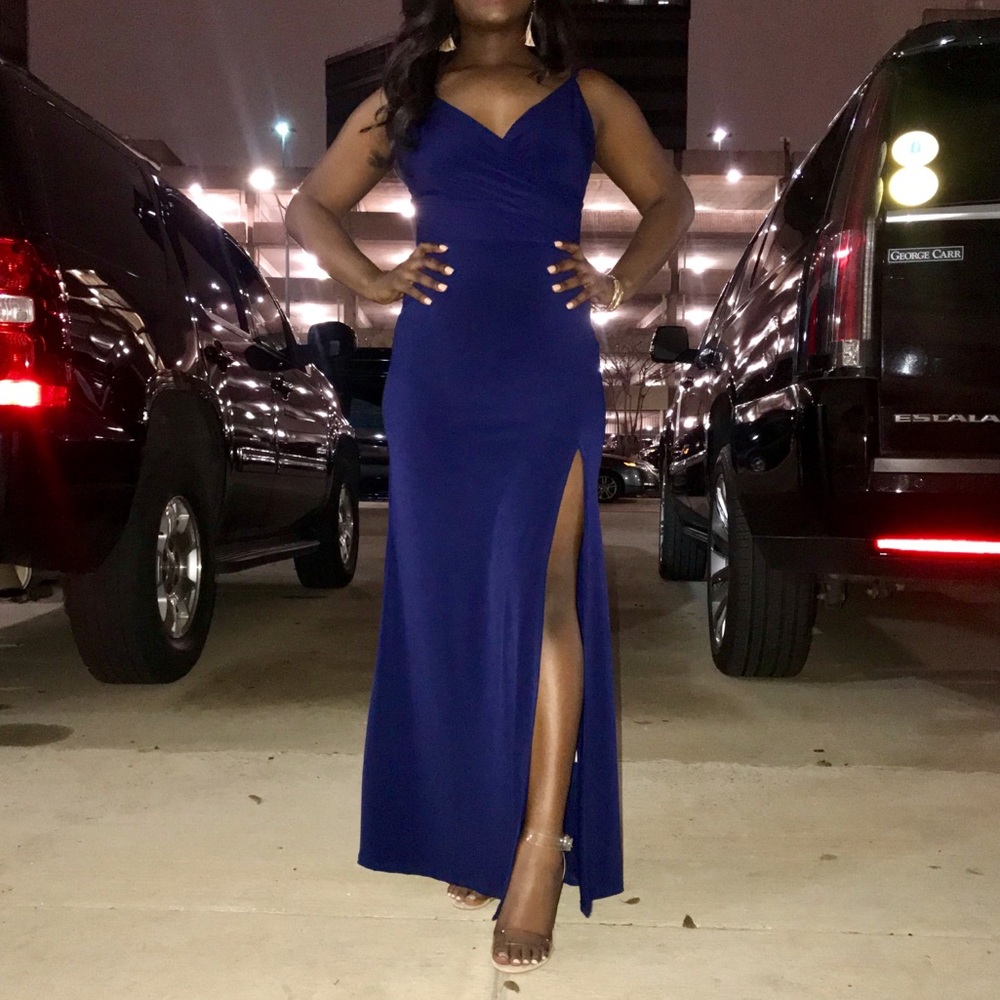 High Street Dress Navy